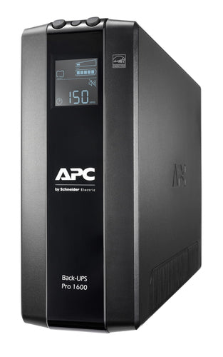 APC Back UPS Pro BR1600MI 1600VA, 8 Ausgänge, AVR, LCD Interface APC Back UPS Pro BR1600MI 1600VA, 8 Ausgänge, AVR, LCD Interface